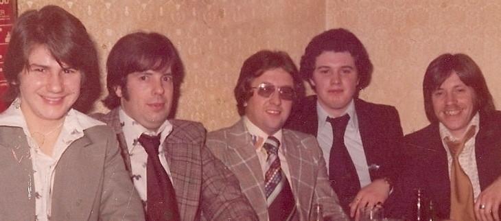 Gullick Electricians Xmas Party 1975 - Park Hall,