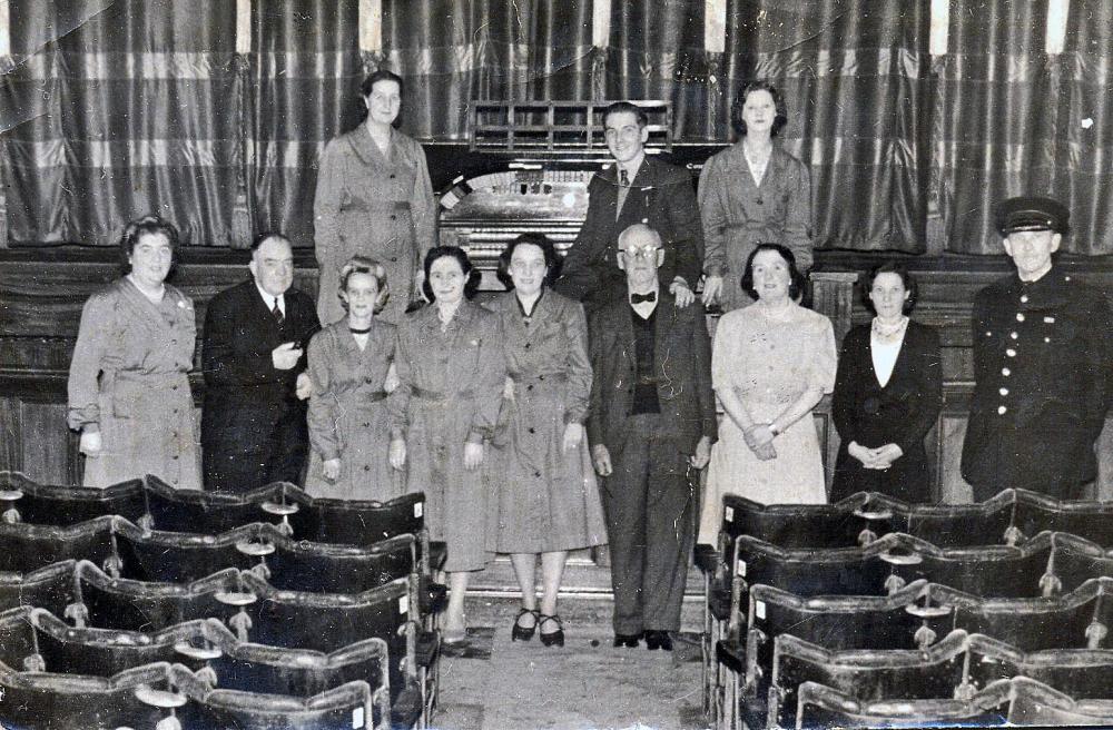 COURT CINEMA STAFF, 1950's