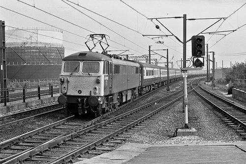 87032 at Wigan North West Station