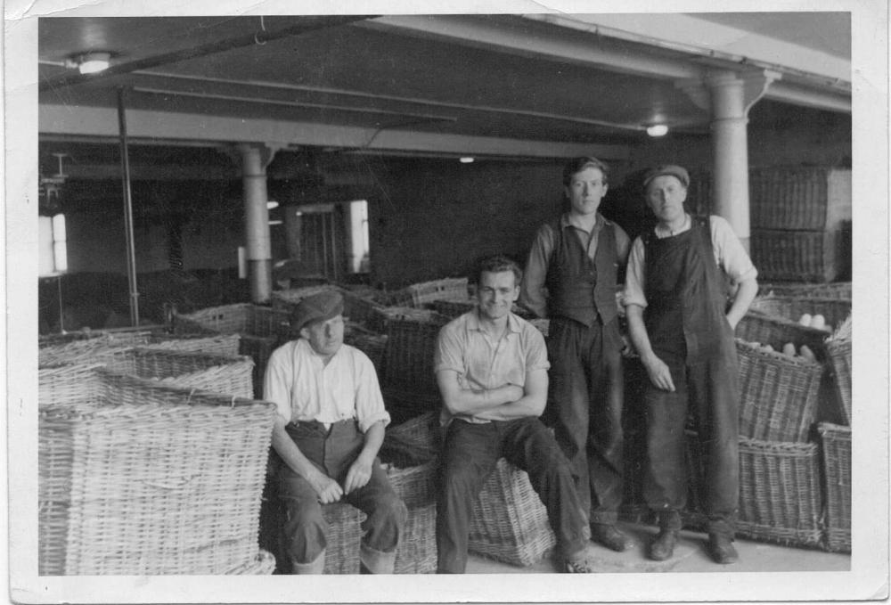 1959 Tea Break in Cellar, Coppull Mill.