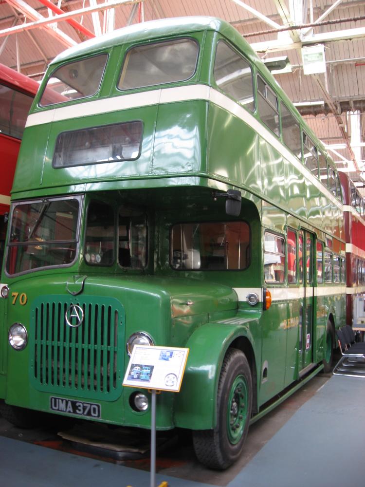 SMHD bus 1954 built in Wigan & designed by a Standish resident.