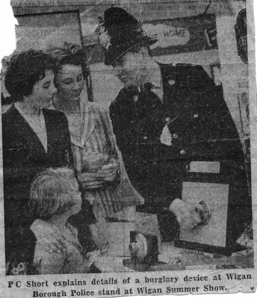 Wigan Borough Police at Wigan show 1959 Wigan Borough Police at Wigan show 1959