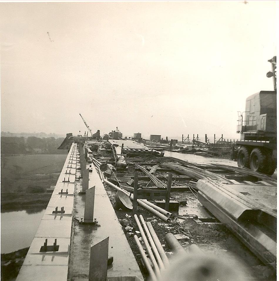 30-06-1963-Thelwall Viaduct 30-06-1963-Thelwall Viaduct