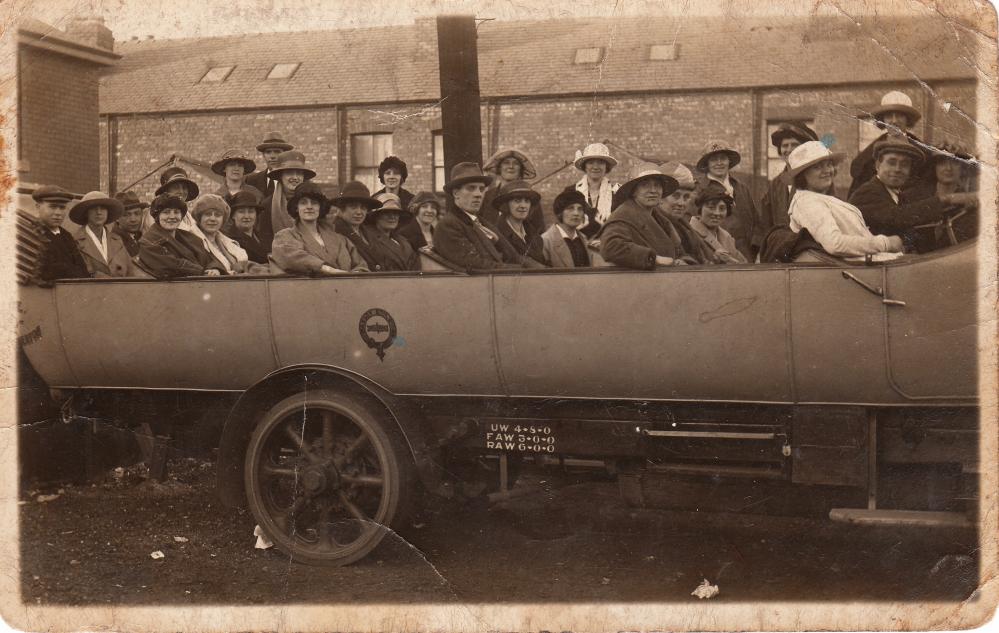 Pemberton Clothing factory Outing 1930