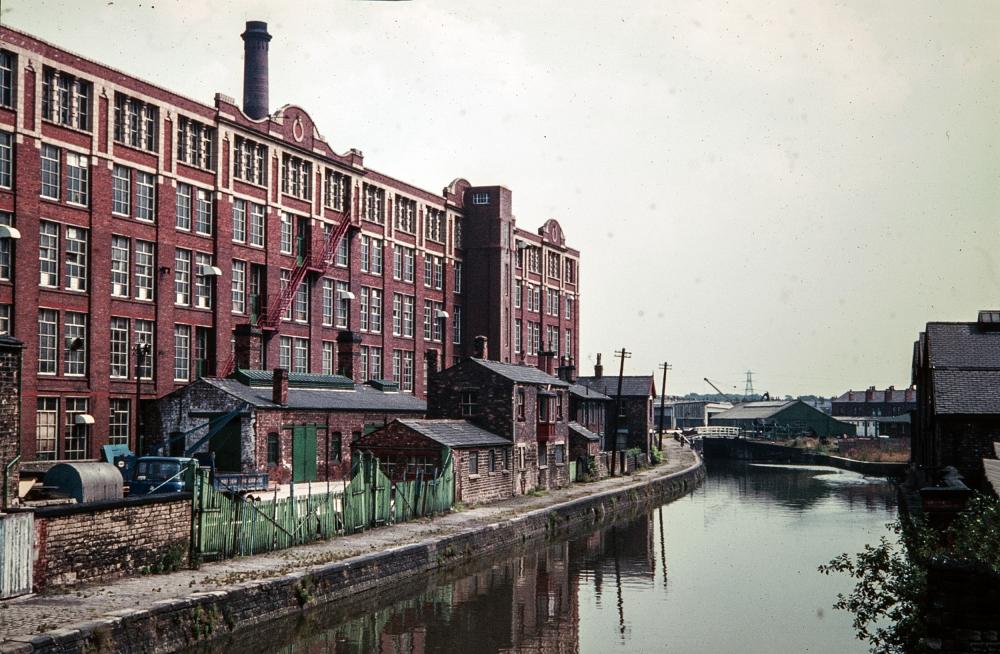 Mill Building From Canal Side Mill Building From Canal Side