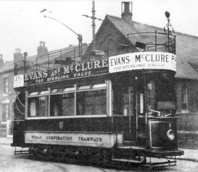 Wigan Corporation Tram. Wigan Corporation Tram.