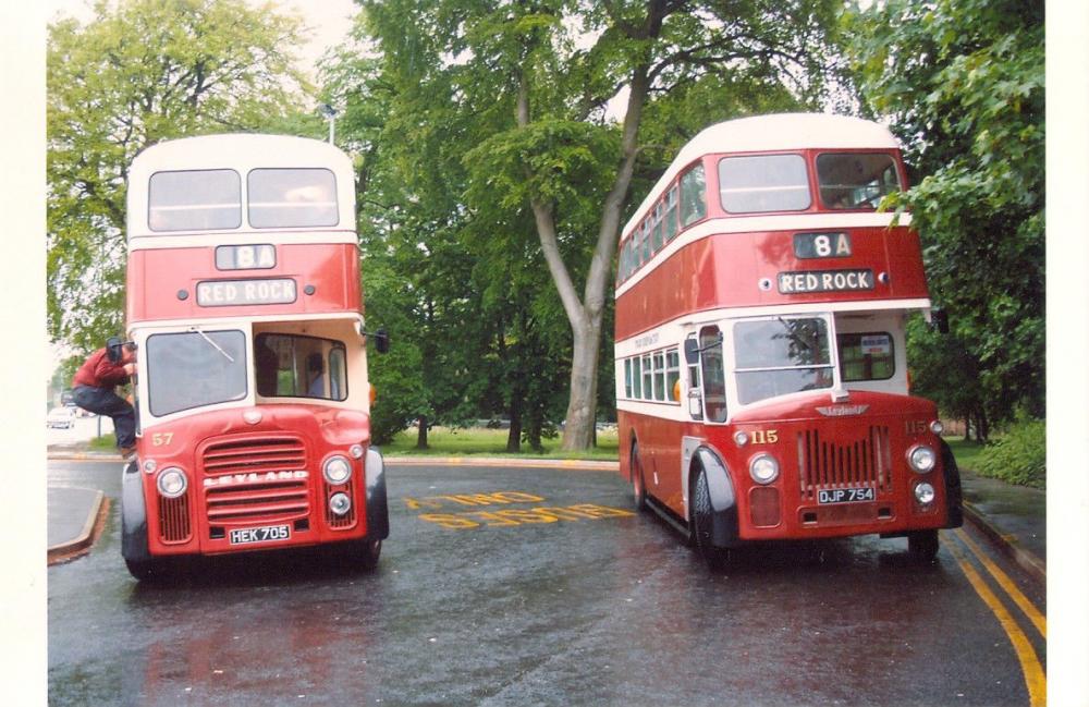 Two Preserved Wigan Buses Two Preserved Wigan Buses