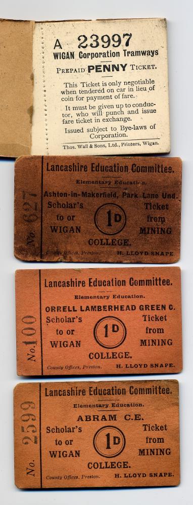 Wigan Tram Tickets. Wigan Tram Tickets.