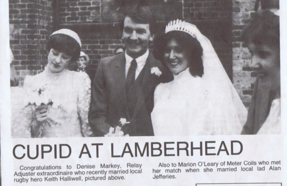 Plessey Regional Newsletter 1982. Lamberhead Green
