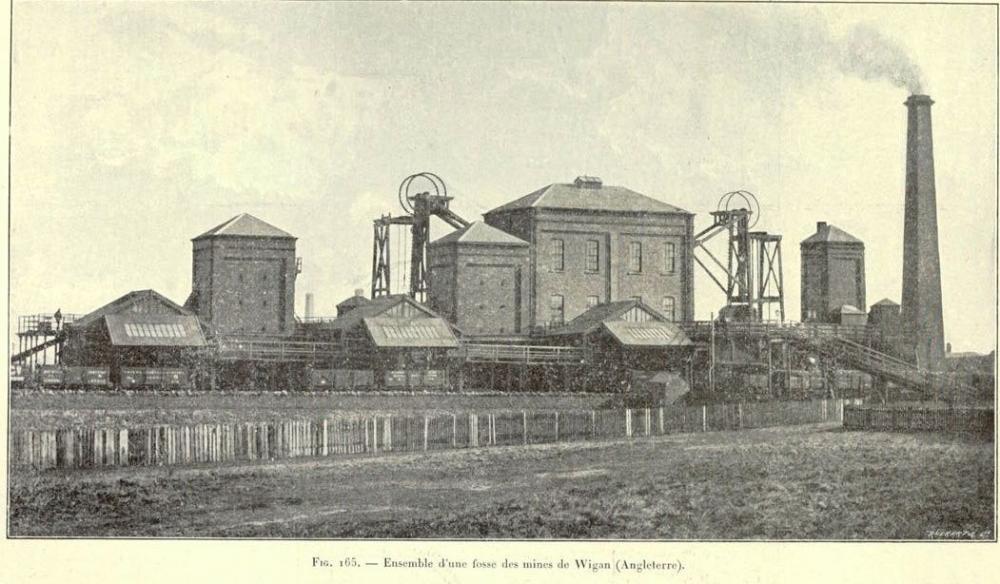 Wigan pit pic from France Wigan pit pic from France