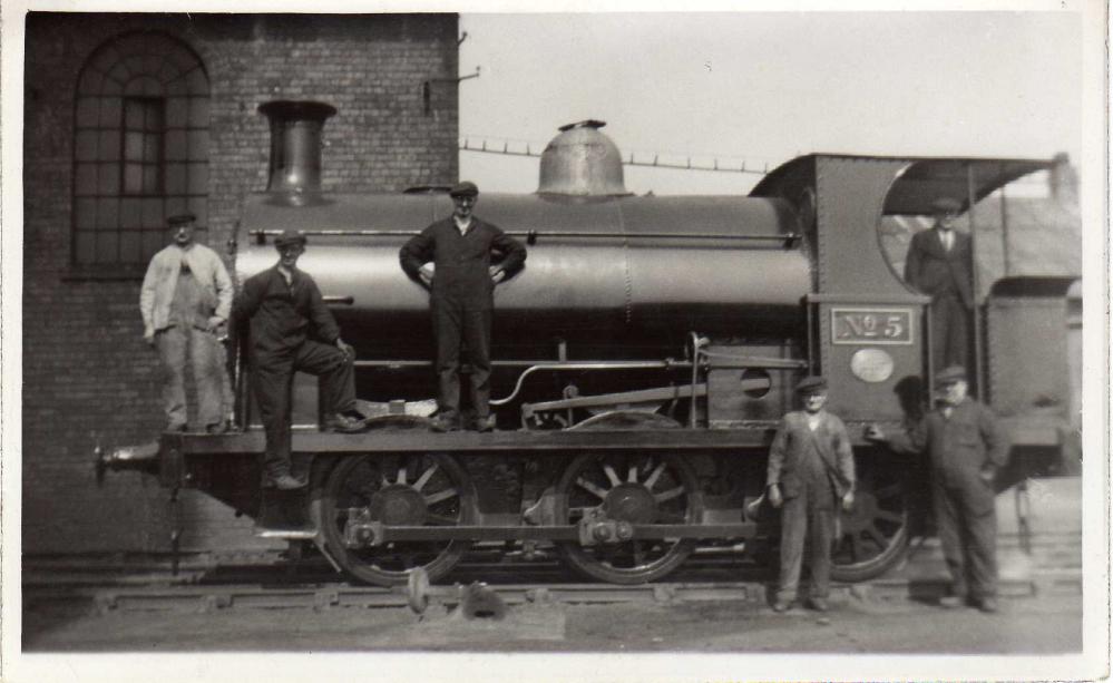 No 5 shunting engine