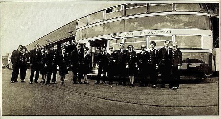 1965 Married couples working together on the buses 1965 Married couples working together on the buses