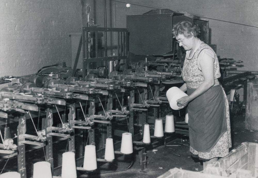 Cotten Mill Worker 1960's Cotten Mill Worker 1960's