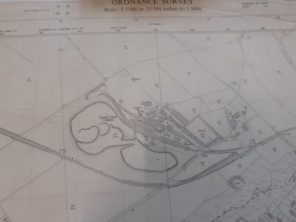 ORDNANCE SURVEY MAP 1954