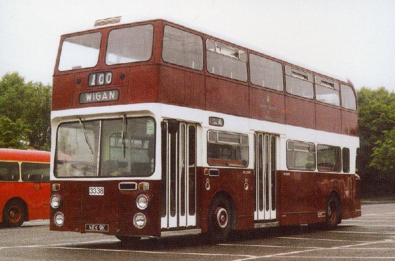 Next to last Wigan Corporation Bus. Next to last Wigan Corporation Bus.