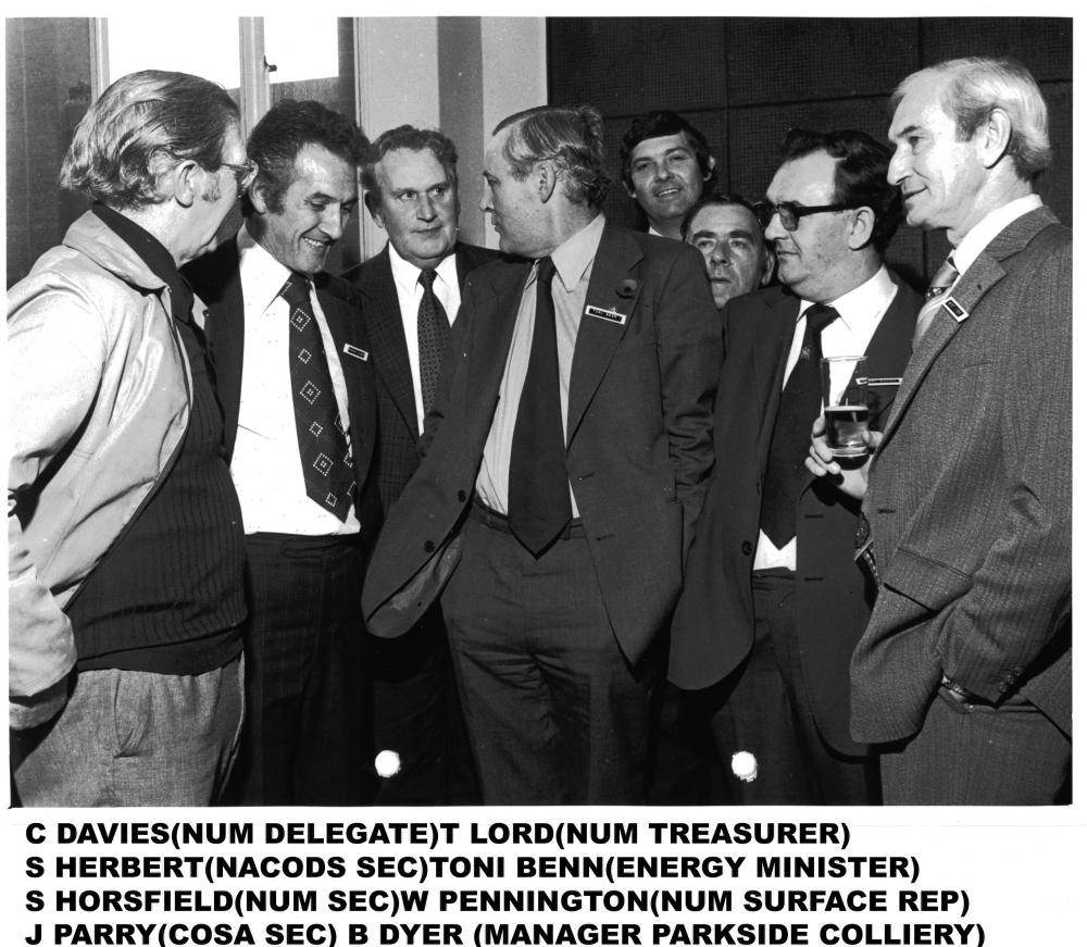 Tony Benn's visit Tony Benn's visit
