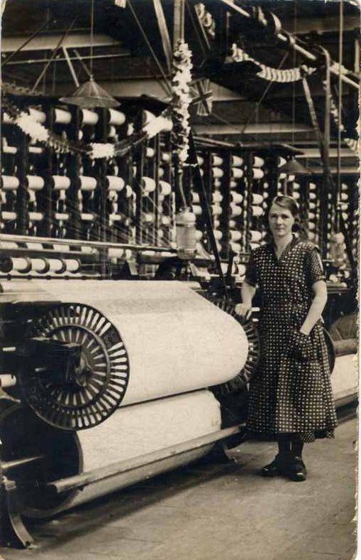 Alice Henry, Empress Mill Ince c1937.