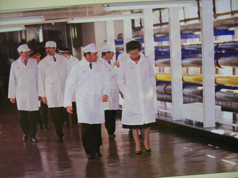 Princess Anne visit. Princess Anne visit.