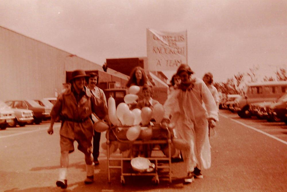 Courtaulds Charity fun race 1970's Courtaulds Charity fun race 1970's