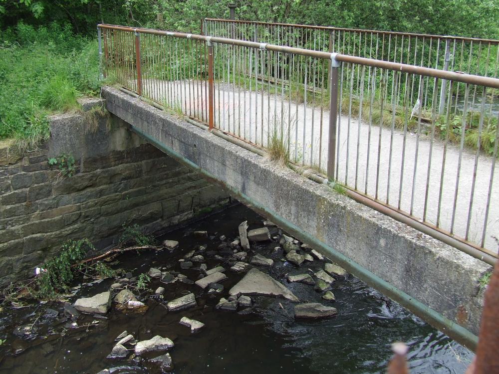 Wigan Flood Alleviation (FAS) Phase 1&2 old Footbridge 3