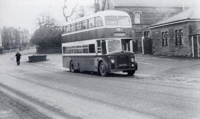 Bus at Abbey Lakes Terminus Bus at Abbey Lakes Terminus