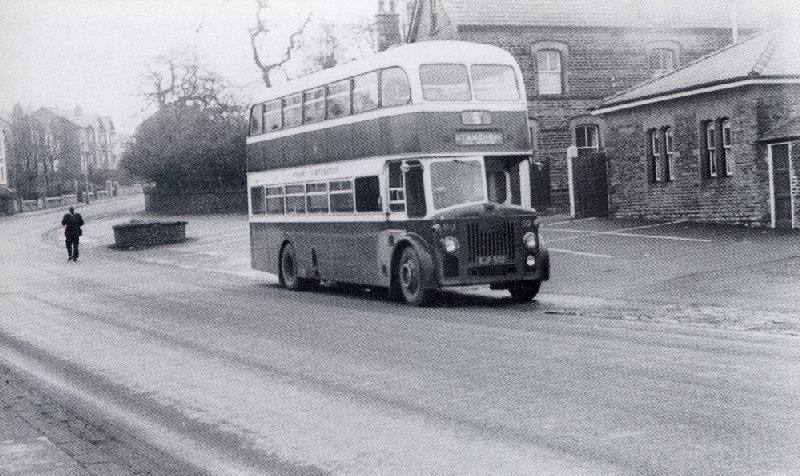 Bus at Abbey Lakes Terminus