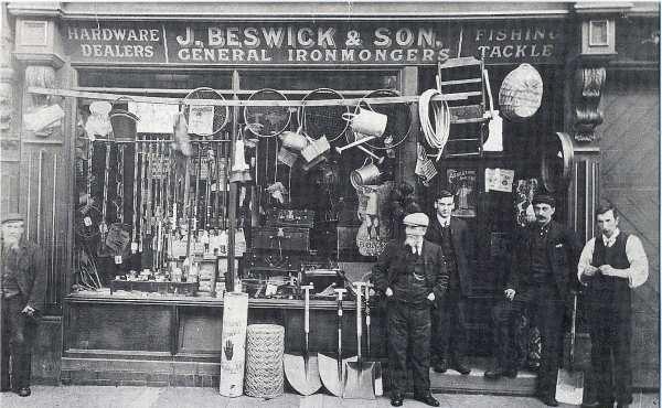 J. Beswick & Son, General Ironmongers. J. Beswick & Son, General Ironmongers.