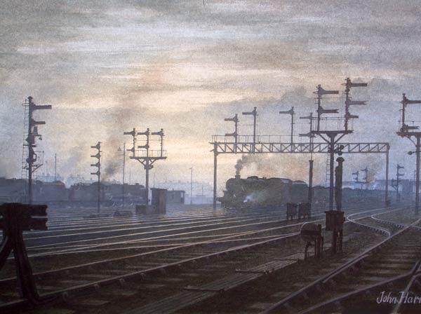 Railway Painting 'Wigan Springs Branch'