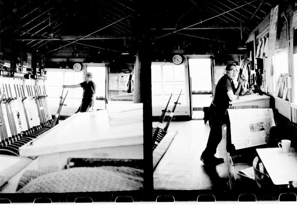 Springs Branch No1 signalbox 1970 Springs Branch No1 signalbox 1970