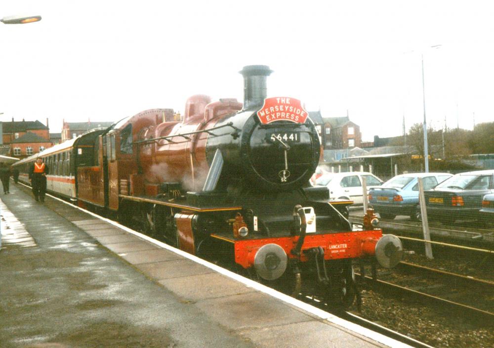 Ivatt 2MT 46441 At Wallgate Ivatt 2MT 46441 At Wallgate