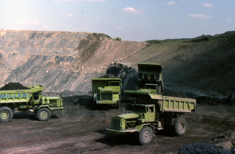 Albert Opencast 1977: View 9 Albert Opencast 1977: View 9