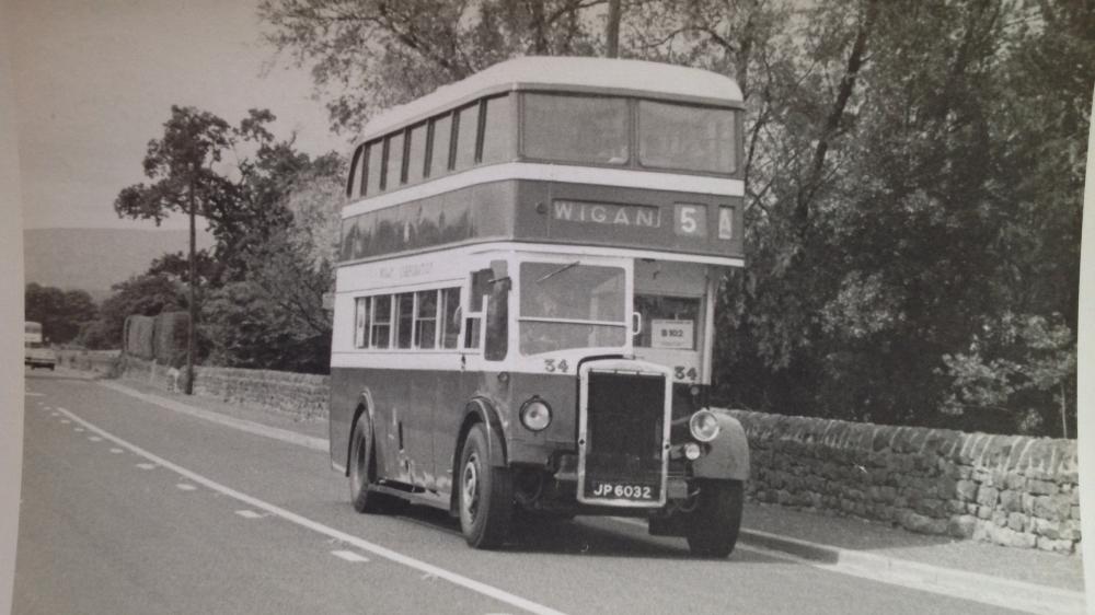 Wigan Corporation bus.