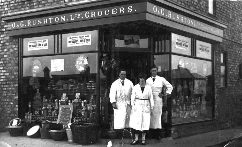 O. & G. Rushtons, 1930s. O. & G. Rushtons, 1930s.