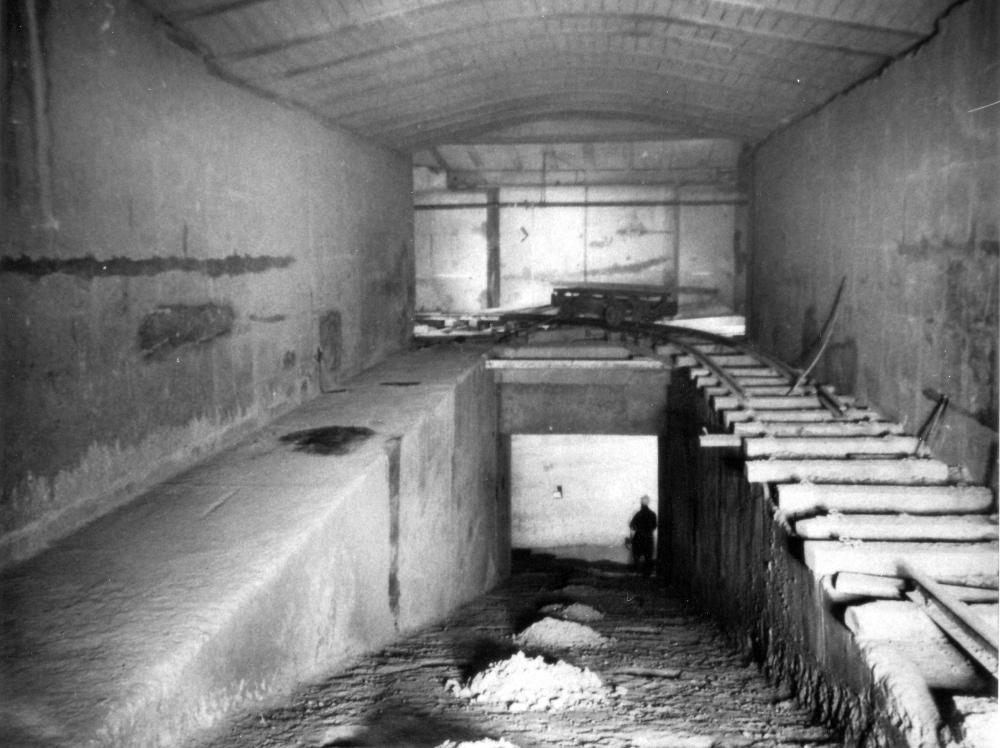 No2 shaft pit bottom. No2 shaft pit bottom.