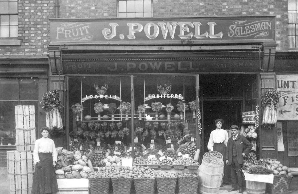 Powell grocers. Powell grocers.