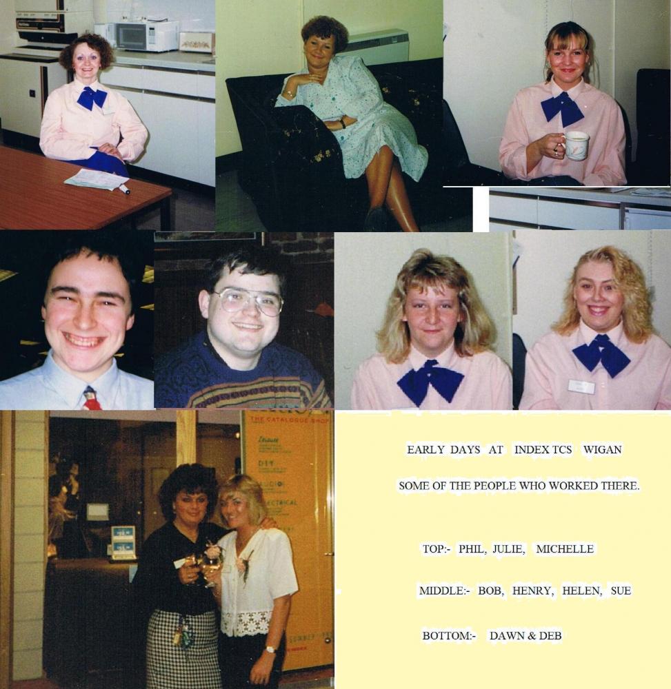 Staff of Index Wigan 1990 - 1993 