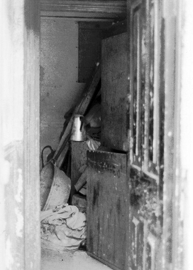 Inside Forshaws Rag & Bone Merchants, Princess Street, Wigan, c1984.