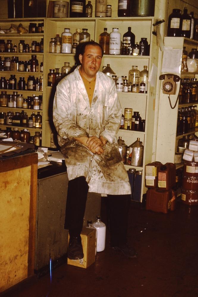 Fred Darbyshire 1968. Fred Darbyshire 1968.