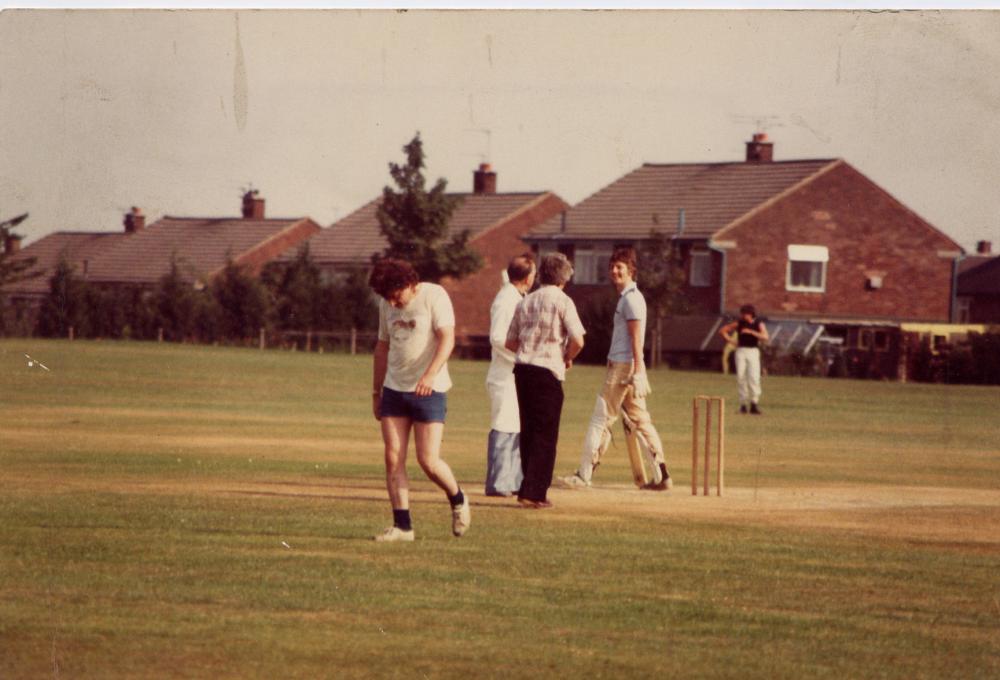 Electricians Cricket Match 1981 Electricians Cricket Match 1981