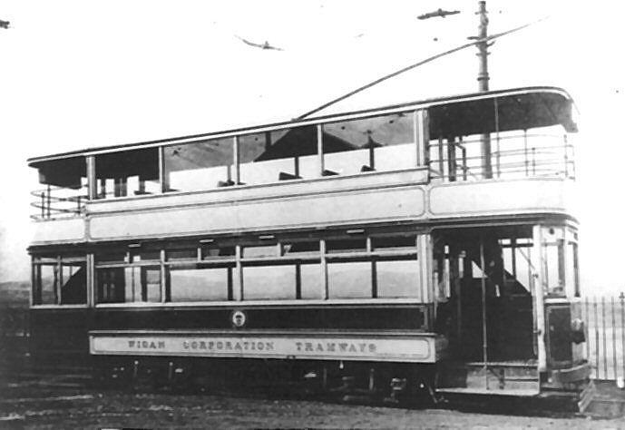 Wigan Corporation Tram. Wigan Corporation Tram.