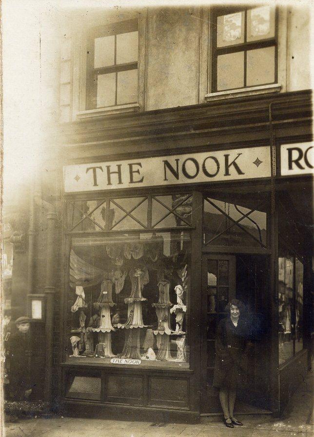 The Nook babywear shop, c1930s