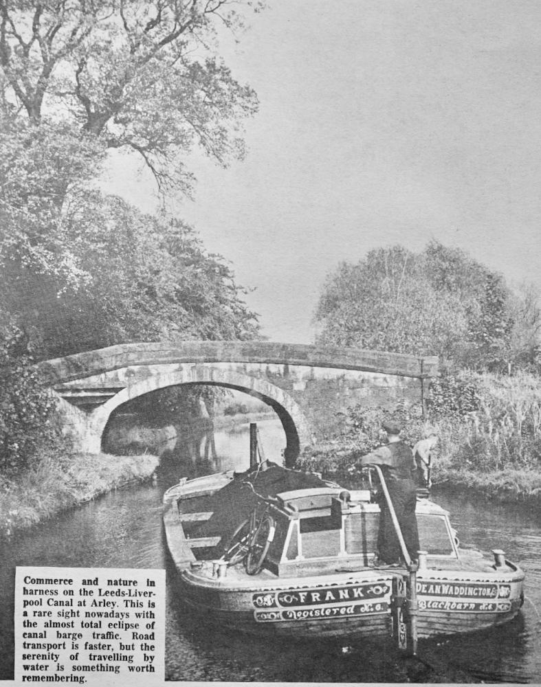L&L short boat at Arley, 1967