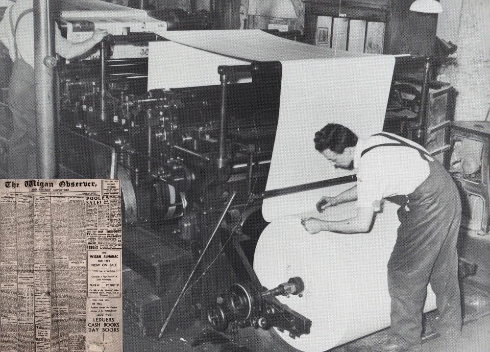 The Wigan Observer's Victory-Kidder Press 1966. The Wigan Observer's Victory-Kidder Press 1966.