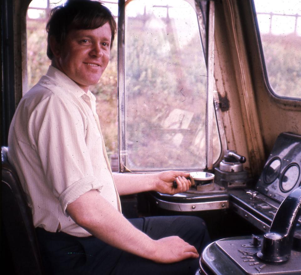 Springs Branch driver Dennis Johnson, 1971.