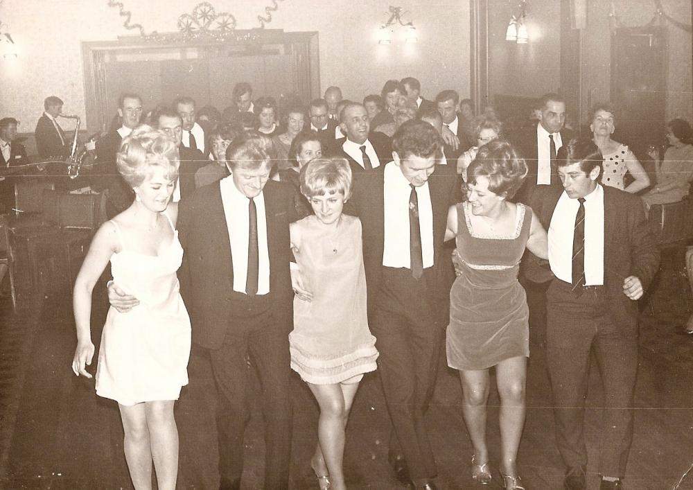 Northern Counties Christmas Staff Do brocket Arms 1967 Northern Counties Christmas Staff Do brocket Arms 1967