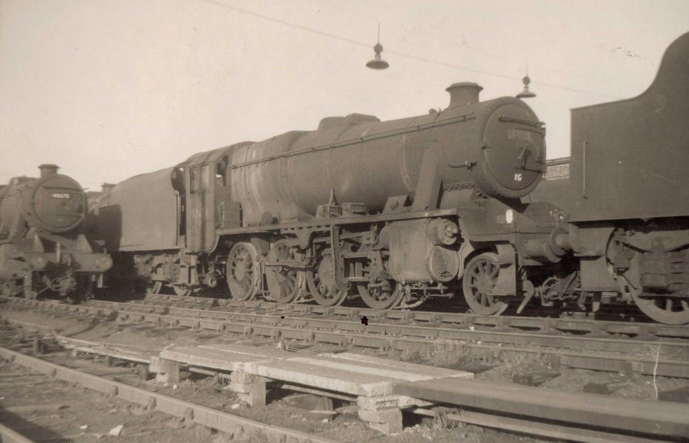 8F Ready For Scrapping in 1968 8F Ready For Scrapping in 1968