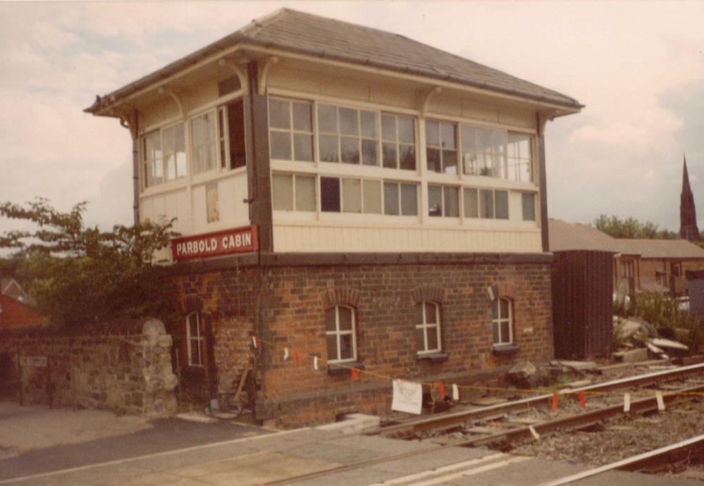 Parbold Signal Box 1992 Parbold Signal Box 1992