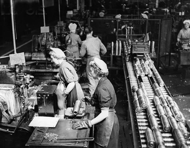 Women working at Munitions Plant 1951
