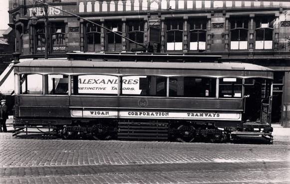Tram in Market Place Tram in Market Place