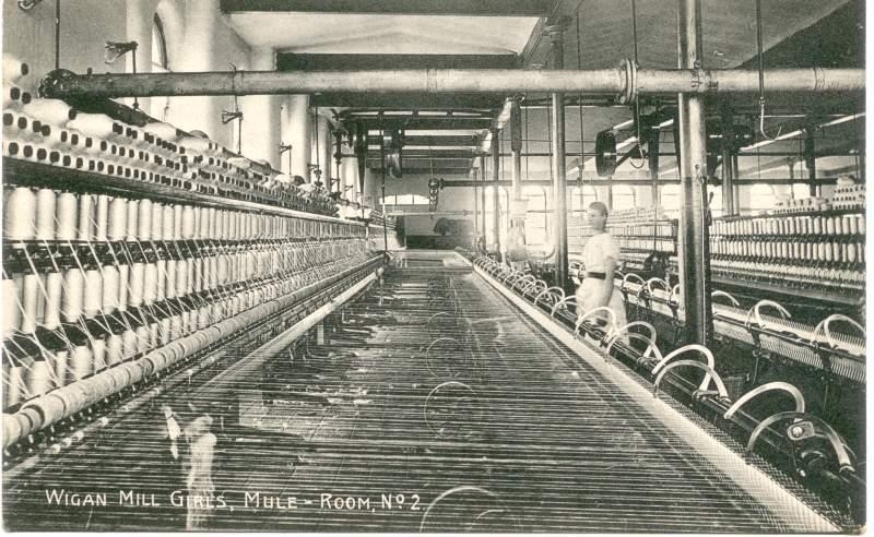 Wigan Mill Girls, Mule Room No.2.